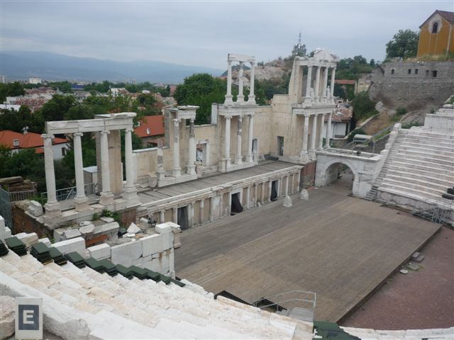 Plovdiv římský amfiteátr