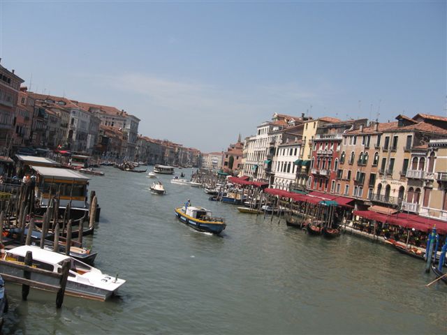 Benátky kanál Grande